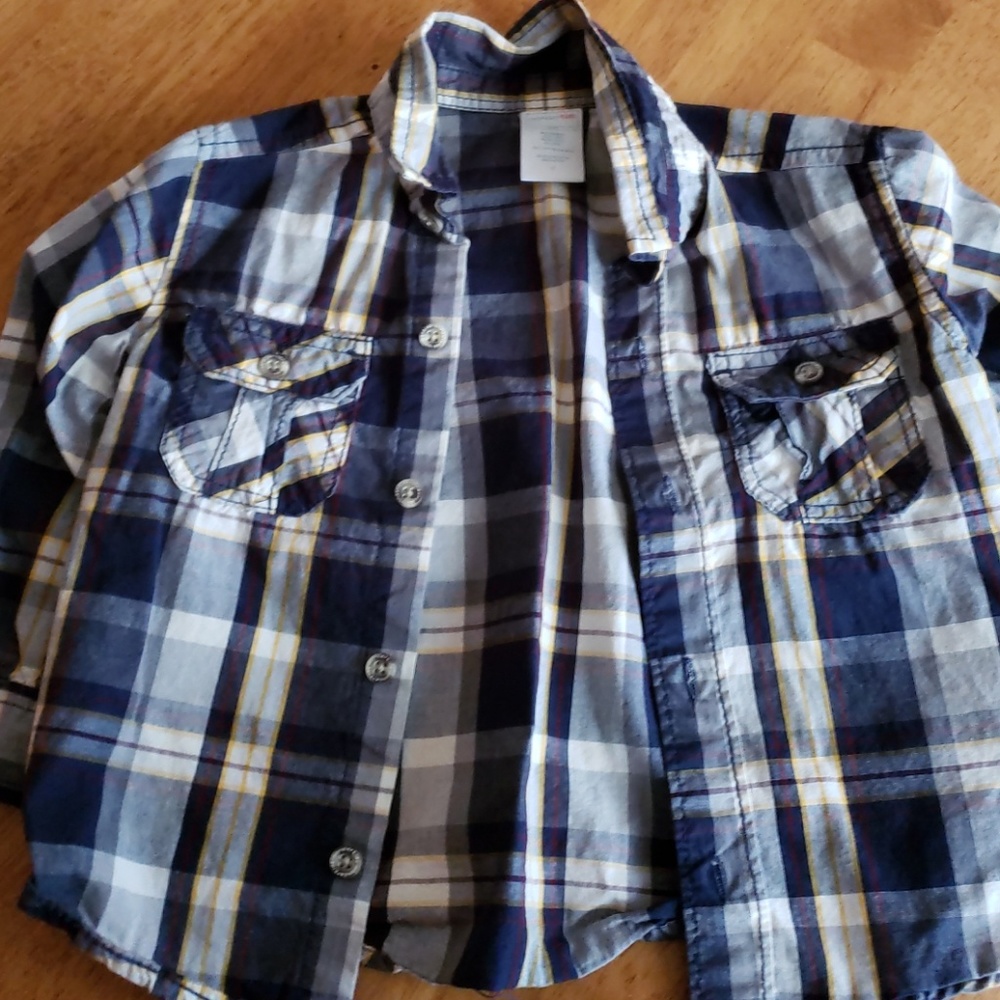 Toddler boys long sleeve shirt
